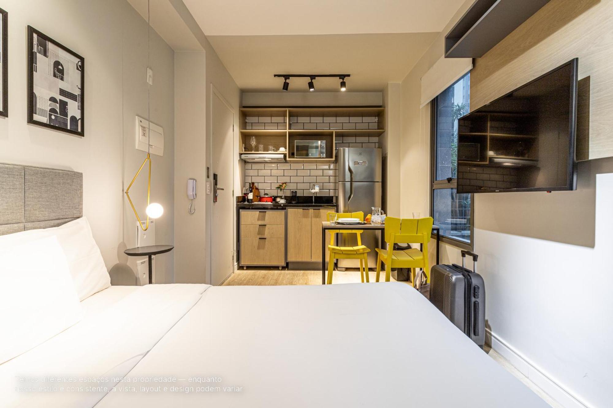 סאו פאולו Predio Residencial Moderno Proximo Ao Parque Do Ibirapuera - Next Vila Nova חדר תמונה