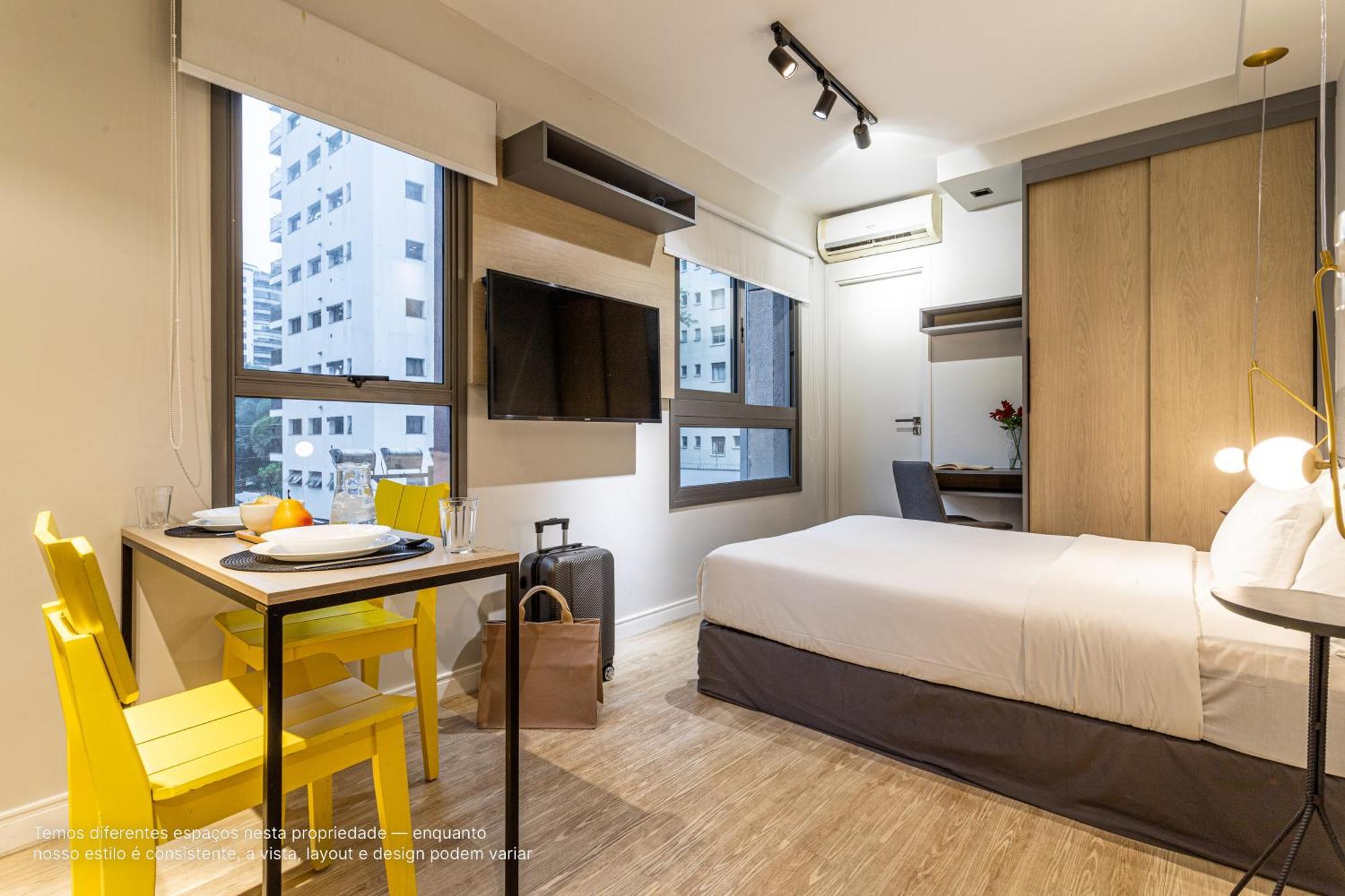 סאו פאולו Predio Residencial Moderno Proximo Ao Parque Do Ibirapuera - Next Vila Nova חדר תמונה