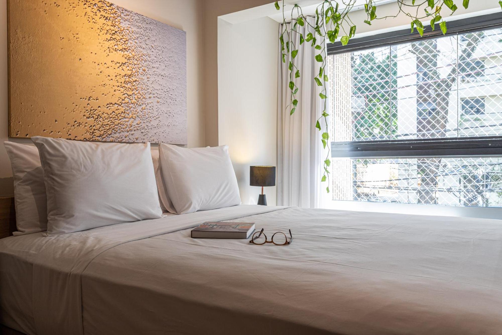 סאו פאולו Predio Residencial Moderno Proximo Ao Parque Do Ibirapuera - Next Vila Nova חדר תמונה